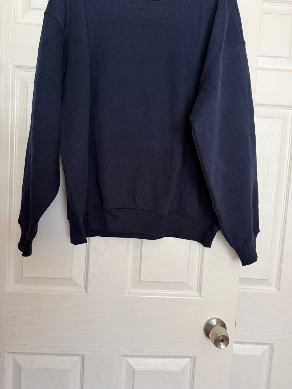Aritzia Admiral New Cozy Sweatfleece Mega Crew Sweatshirt L - Picture 3 of 6